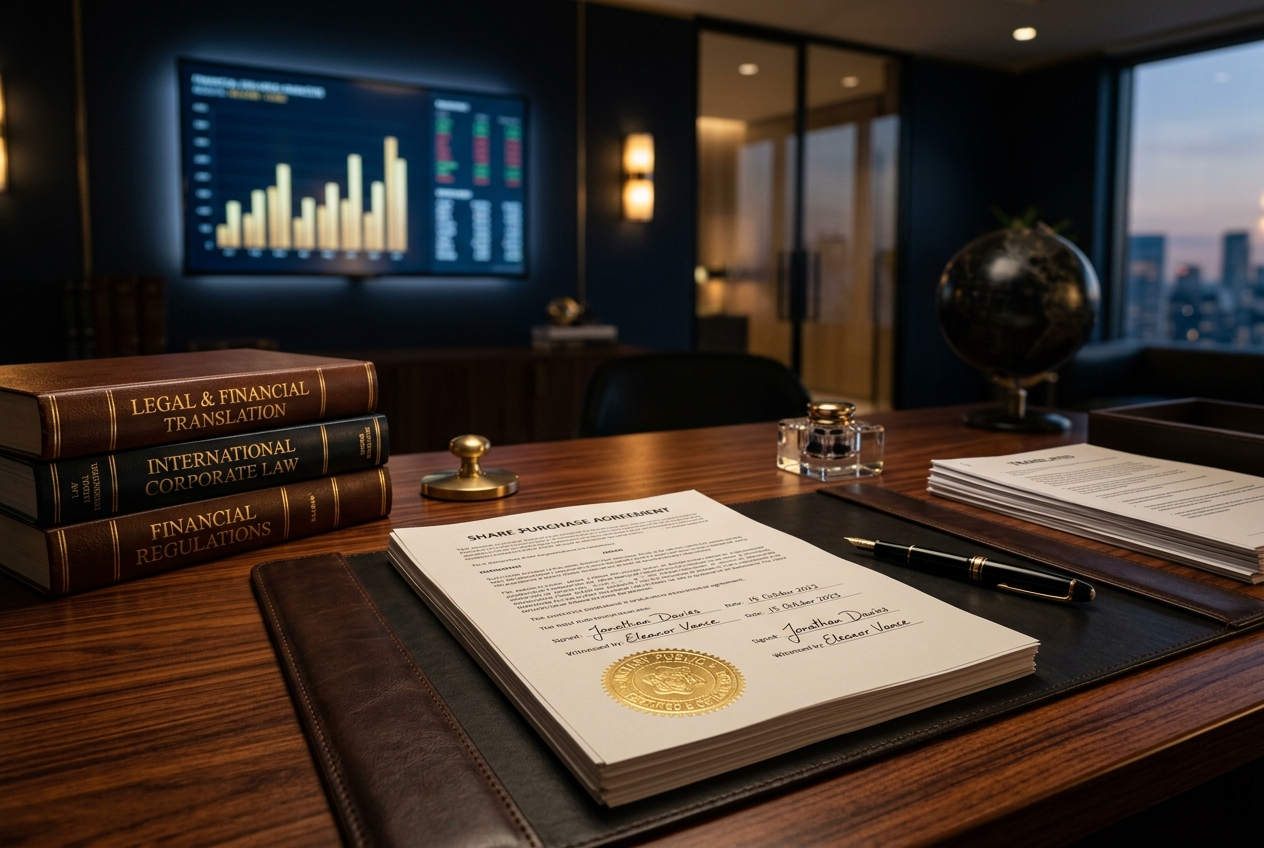 Certified Legal and Business Translation Services